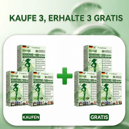 Offizieller 🇩🇪  Moringa · Berberin × NAD+ 10-in-1 Nano Mikronadel-Patch 🇩🇪